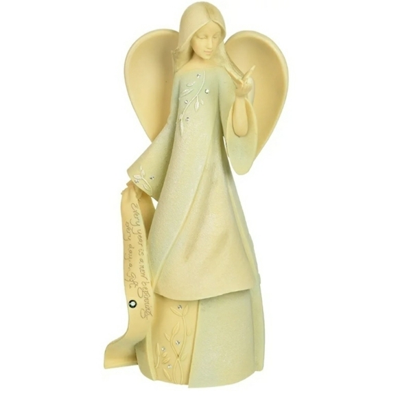 ENESCO August Angel Figurine Birthstone - Picture 3 of 12